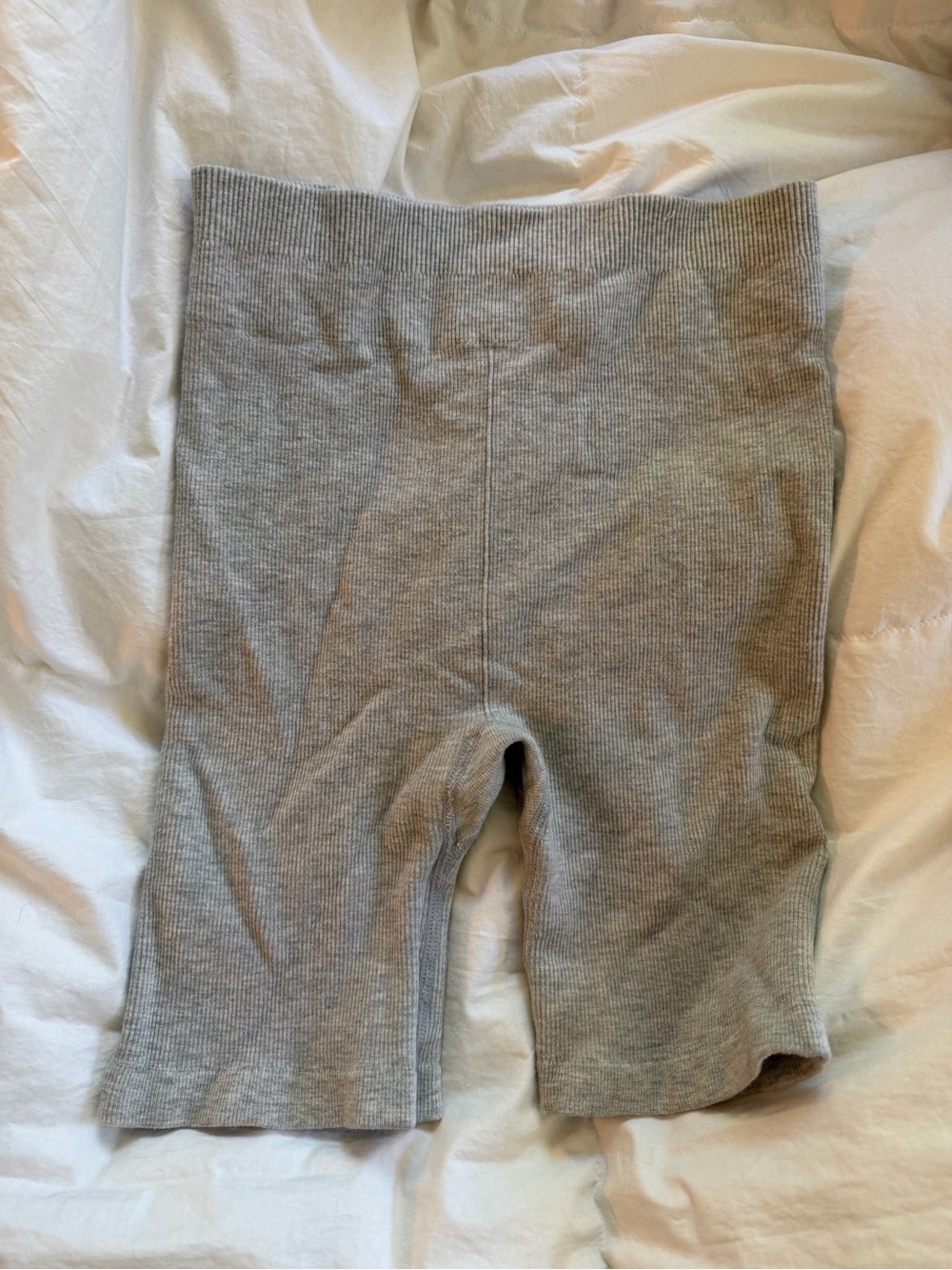 Fabletics cotton spandex Bike Shorts - Gray